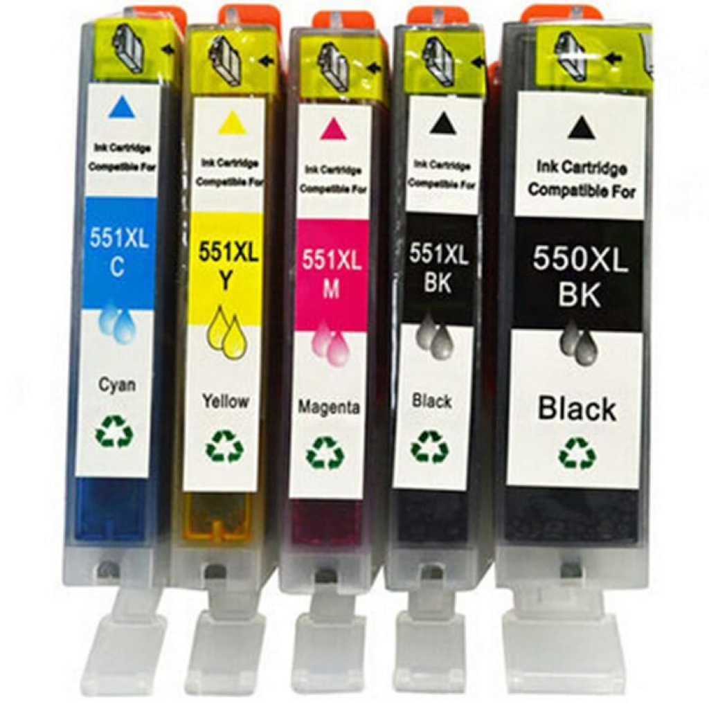 Касета с мастило CANON PIXMA IP 7250, PIXMA MG /P№ NC-00550BK / 551BK / C/M / Y - 5 packна ниска цена с бърза доставка - BestPC.BG