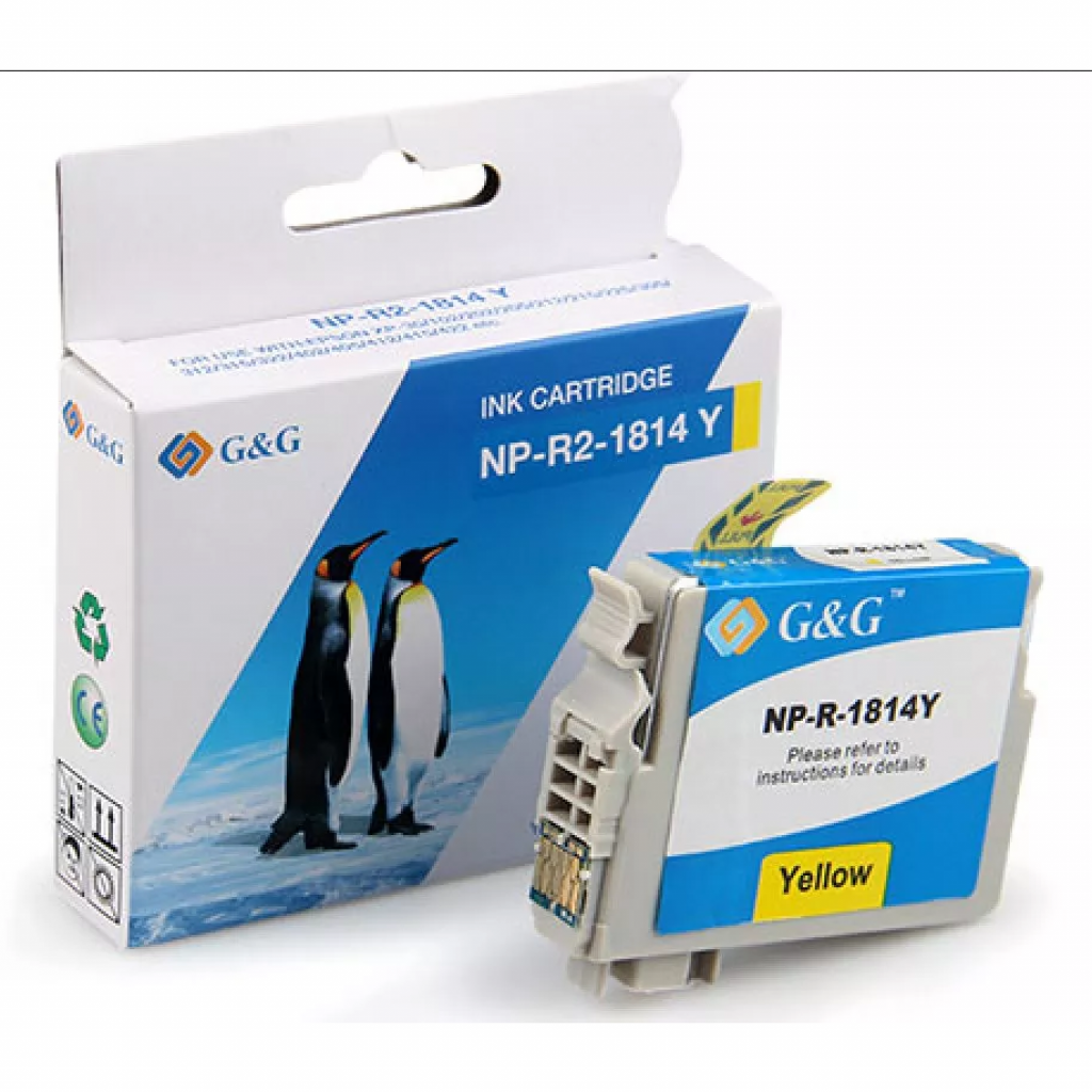 Касета с мастило Epson Expression Home XP-30 Yellow C13T18144010 P№NP-R-1814Y - G&Gна ниска цена с бърза доставка - BestPC.BG