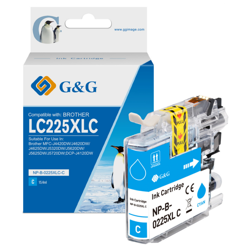 Касета с мастило BROTHER MFC J4620DW / J4625DW / P№NP-B-0225XLCна ниска цена с бърза доставка - BestPC.BG
