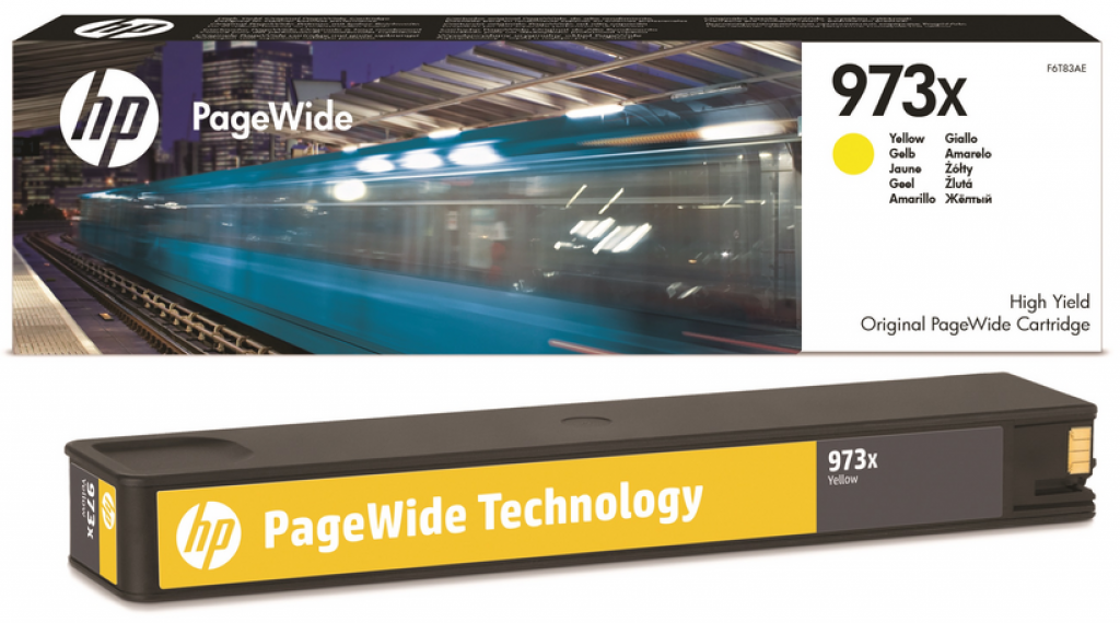 Касета за HP PageWide Pro 452 / 477 / Managed P57750 /P55250 - /973X/ - Yellowна ниска цена с бърза доставка - BestPC.BG