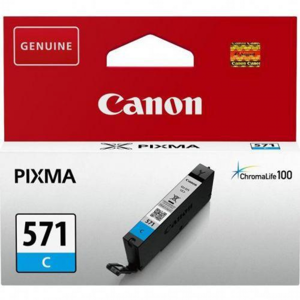 Касета с мастило Глава за Canon Pixma MG 5700 / 5750 / 5751 / 5752 / 5753 / 6800 Series, Cyan, 0386C001на ниска цена с бърза доставка - BestPC.BG