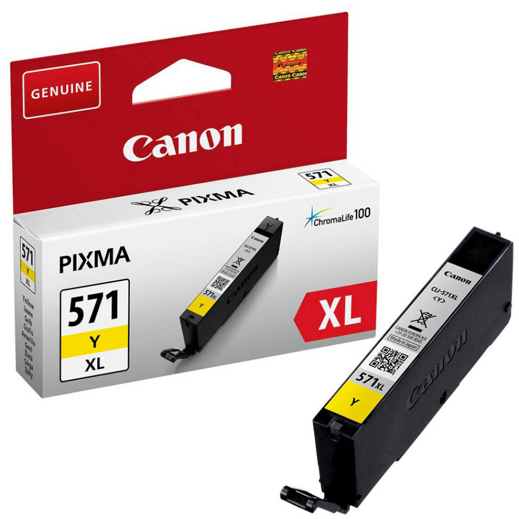 Касета с мастило Глава за Canon Pixma MG-Serie 5700 / 5750 / 5751 / 5752 Series, Yellow, 0334C001на ниска цена с бърза доставка - BestPC.BG