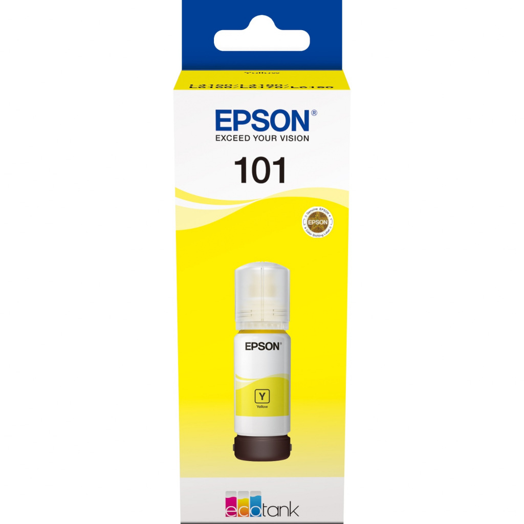 Бутилка мастило за Epson L4150 / L4160 / L6160 / L6170 Series, Yellow, C13T03V44Aна ниска цена с бърза доставка - BestPC.BG