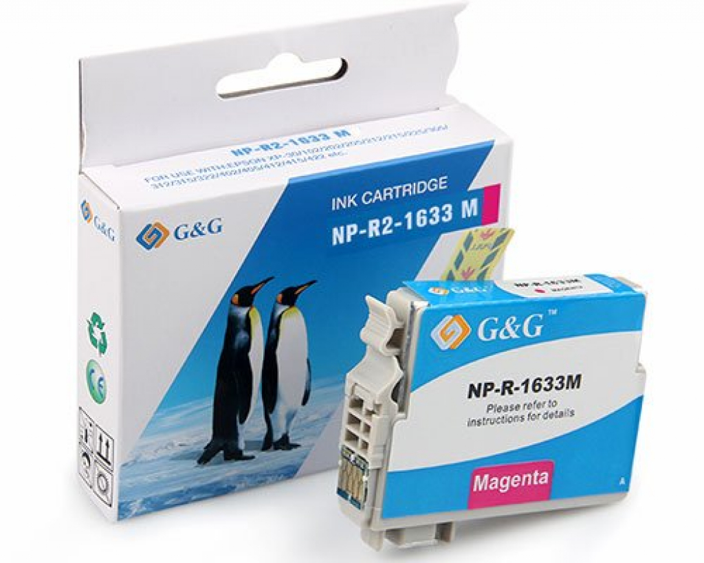 Касета с мастило Epson WorkForce WF-2010W / WF - Magenta - /16XL/ P№NP-R-1633M - G&Gна ниска цена с бърза доставка - BestPC.BG