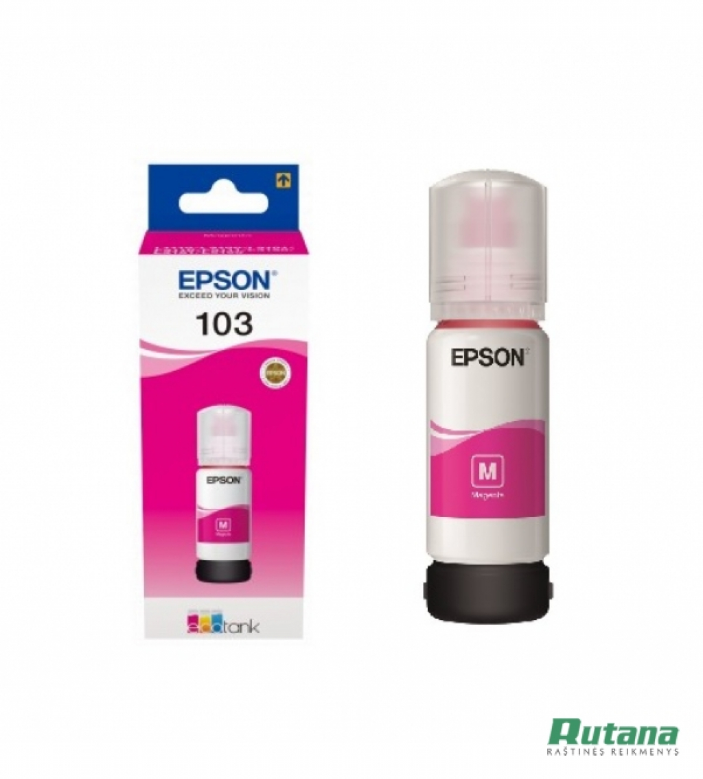Касета с мастило EPSON L1110 / L3100 / L3101 / L3110/ Magenta 65ml - P№C13T00S34Aна ниска цена с бърза доставка - BestPC.BG