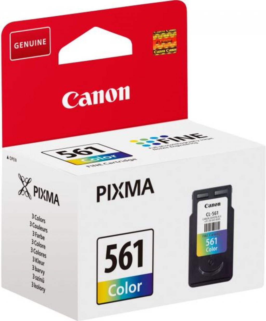 Касета с мастило CANON PIXMA TS 5350 / 5351 / 5352 / 5353 - Colour ink cartridge - CL-561на ниска цена с бърза доставка - BestPC.BG
