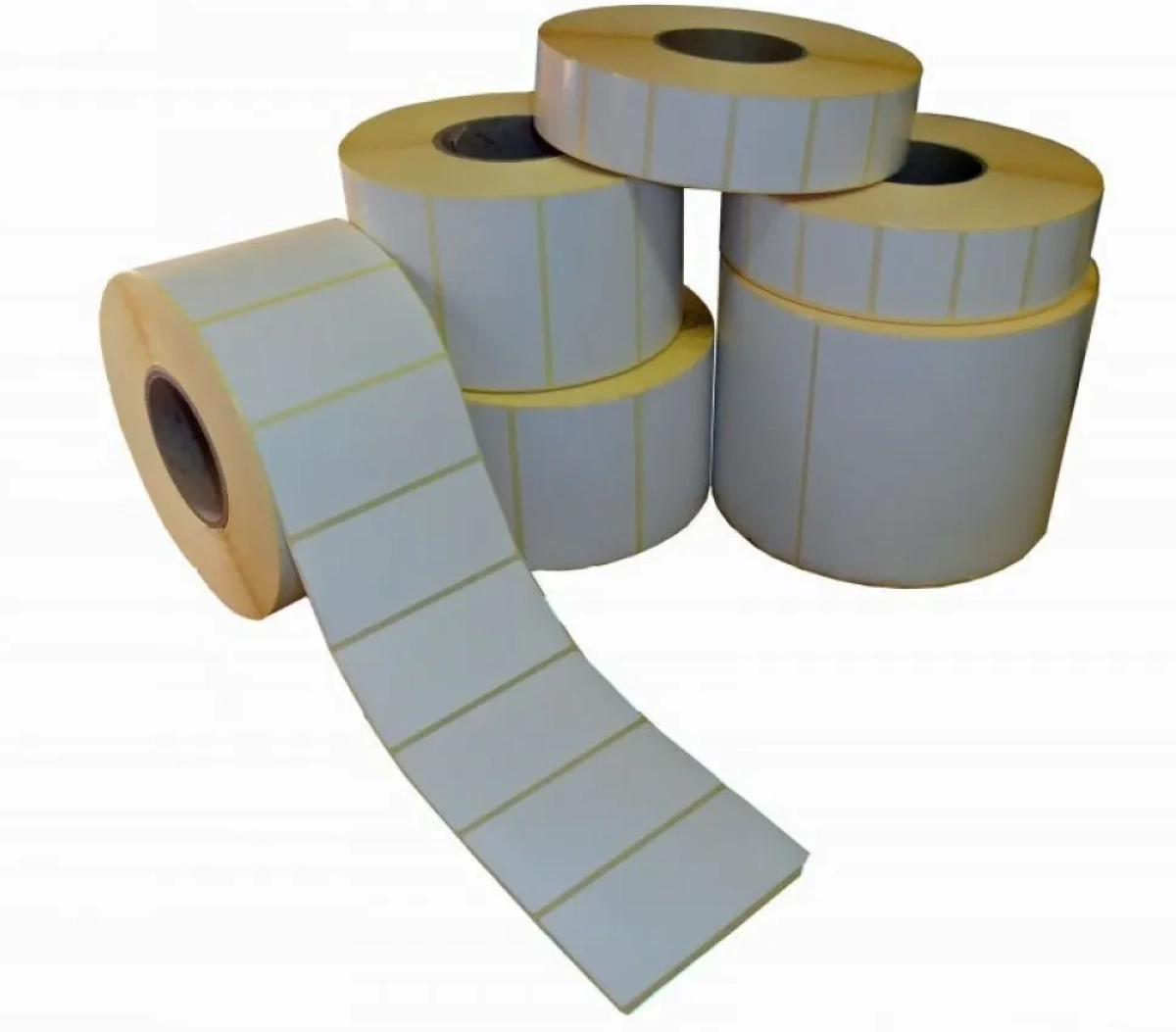 Касета за етикетен принтер ZEBRA GX / GK420 / 430 - BLACK ON WHITE - 76mm x 51mm x 1240 pcs - P№ RLна ниска цена с бърза доставка - BestPC.BG