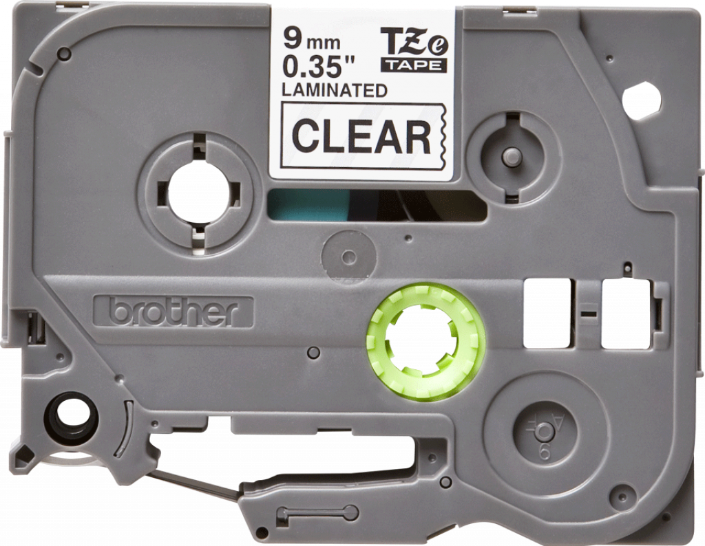 Касета за етикетен принтер RM-GG-980 - BLACK ON CLEAR - 9mm x 8m P№RL - G-Z-T9Kна ниска цена с бърза доставка - BestPC.BG