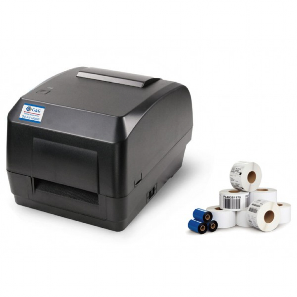 Етикетен принтер DESKTOP BARCODE PRINTER G&G - USB - P№GG-AH-100DWна ниска цена с бърза доставка - BestPC.BG