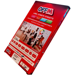 Продукт УНИВЕРСАЛНИ ЕТИКЕТИ - 105 mm x 42.3 mm - 14 бр. на лист P№BR3653 - GENTLEна ниска цена с бърза доставка - BestPC.BG