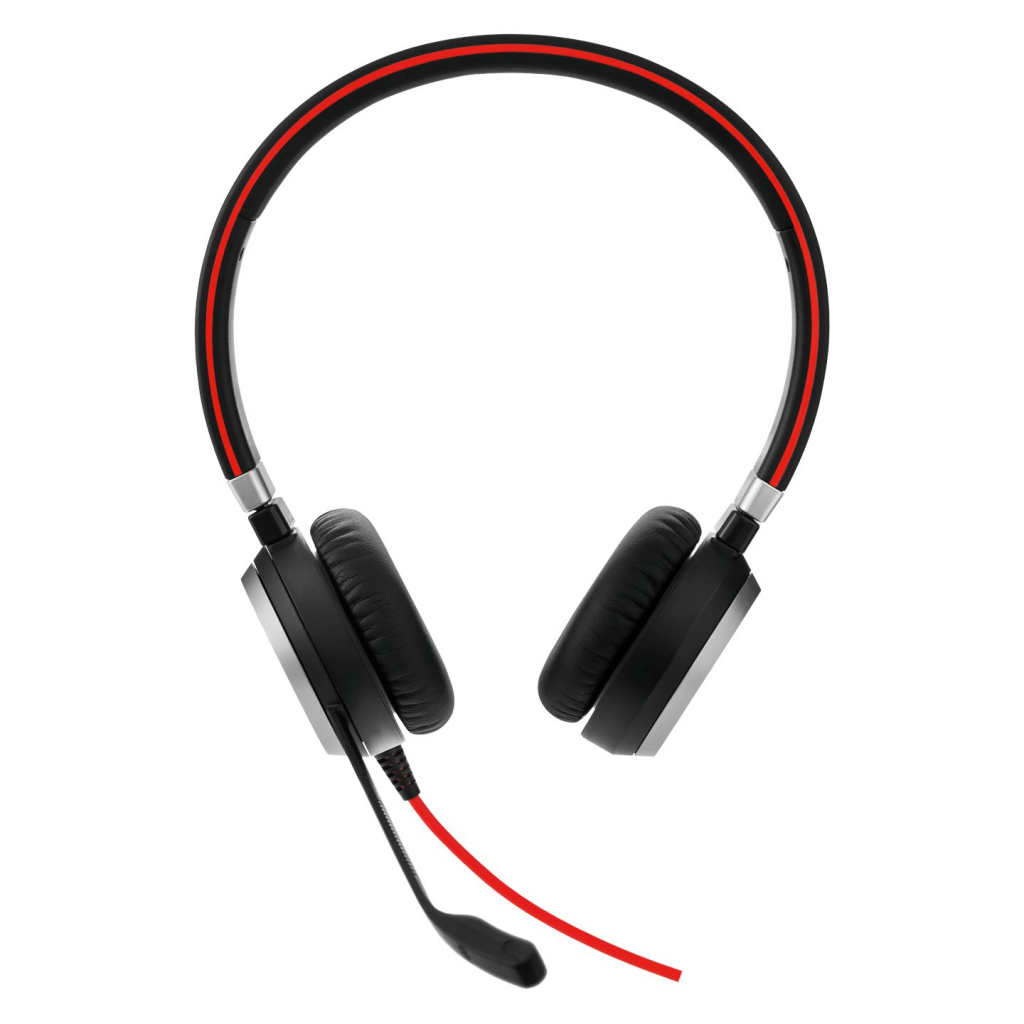 Jabra EVOLVE 40 стерео слушалки, MS, USB & 3.5мм жакна ниска цена с бърза доставка