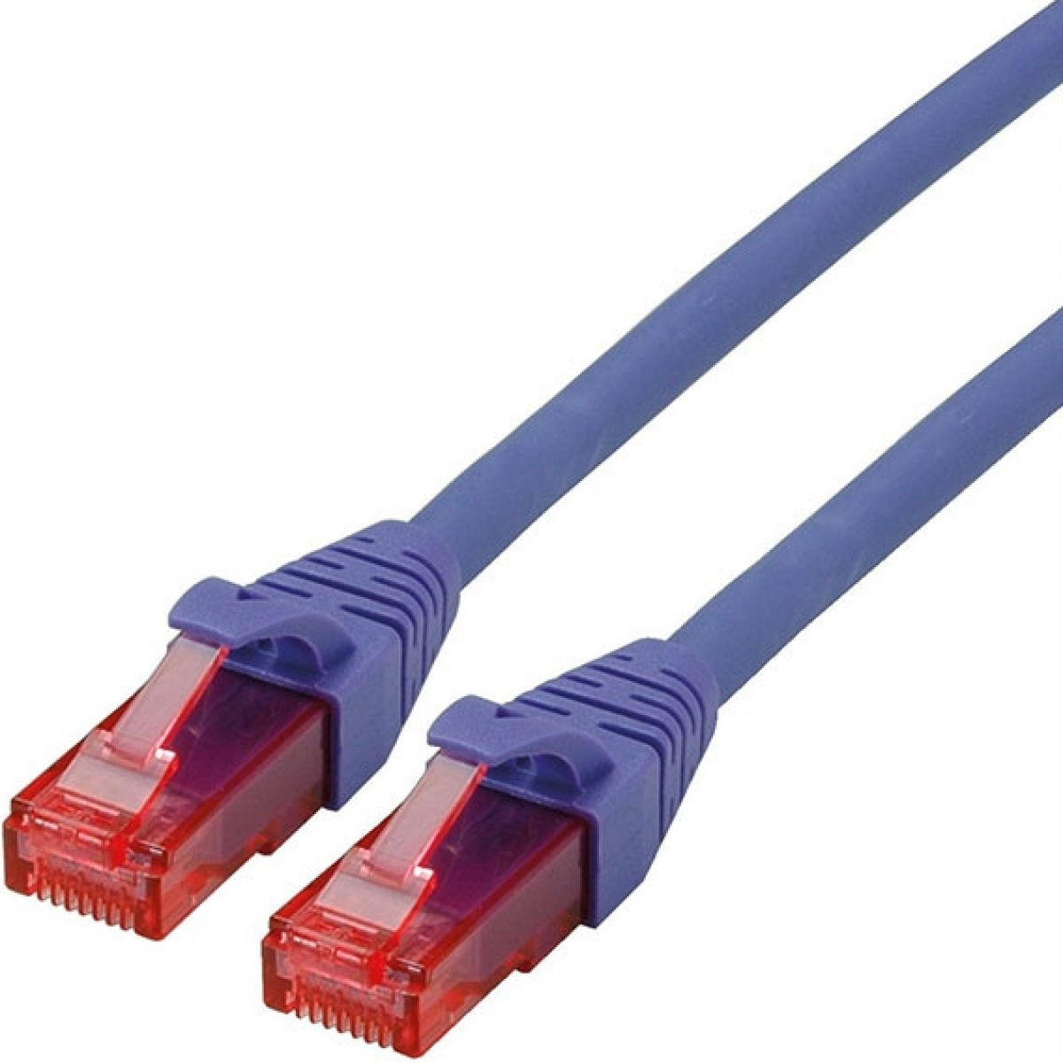 Медна пач корда Patch cable UTP Cat. 6 10m, Purple 21.15.2907на ниска цена с бърза доставка