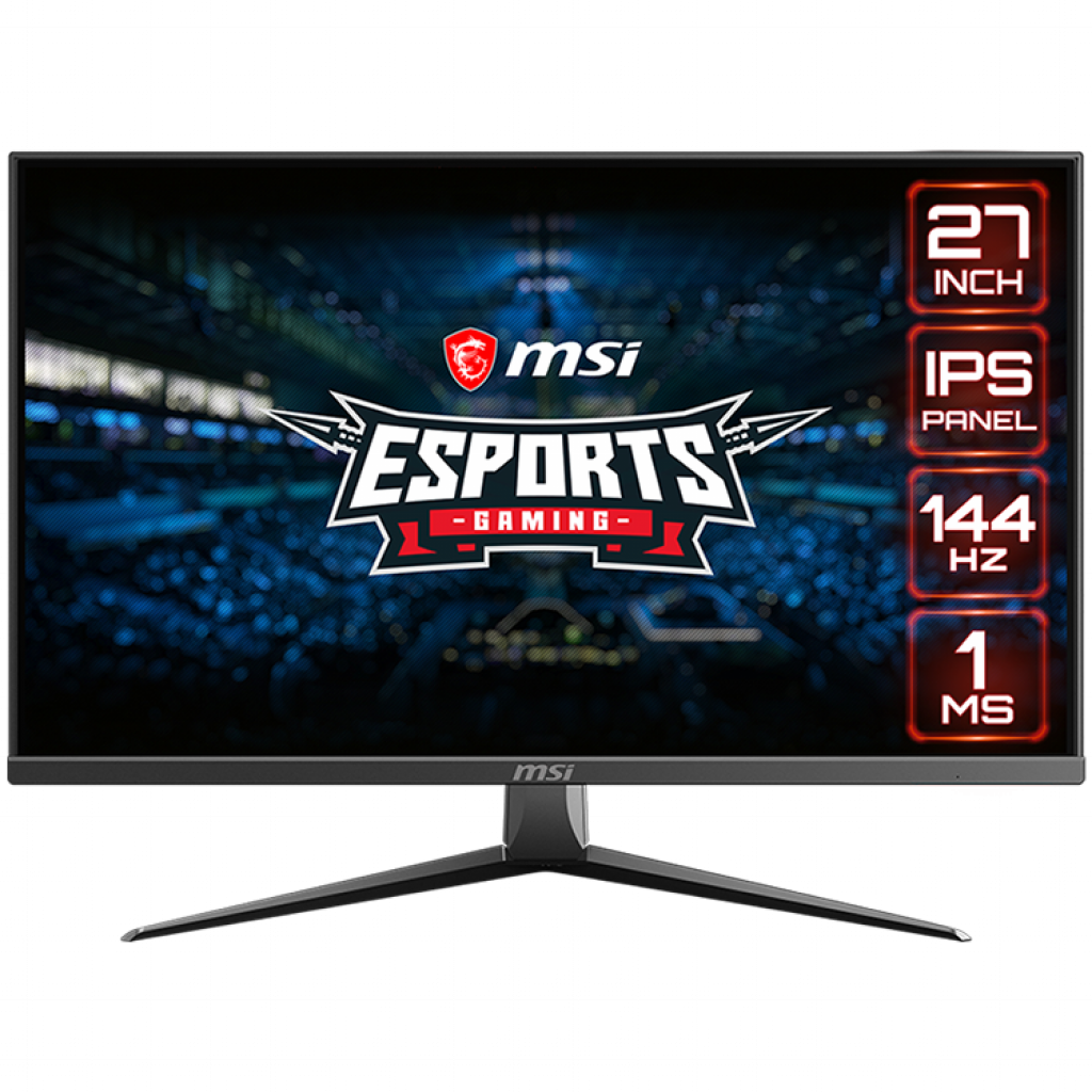 Монитор MSI Optix MAG273 Gaming Monitor, 27" 144Hz, FHD (1920x1080) 16:9, Anti-glareна ниска цена с бърза доставка - BestPC.BG