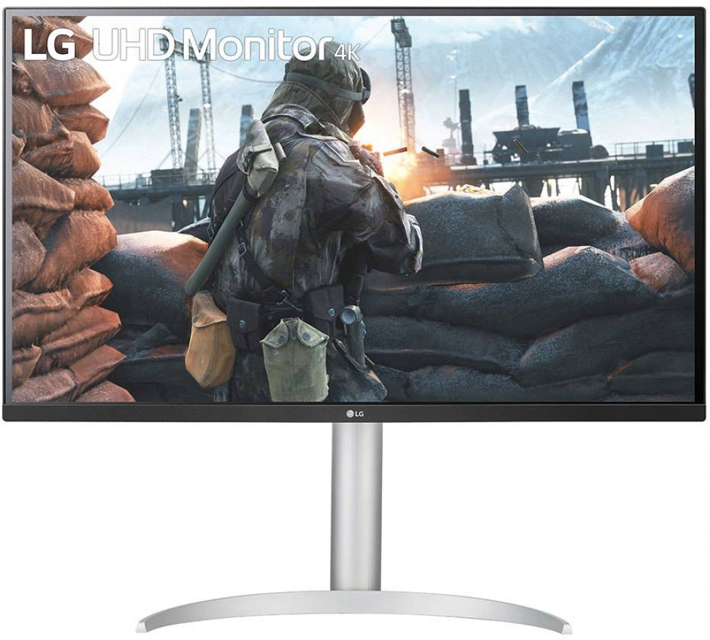 Монитор LG 32UP550-W 32 Inch UHD (3840 x 2160) VA Display with AMD FreeSync, DCI-P3на ниска цена с бърза доставка - BestPC.BG