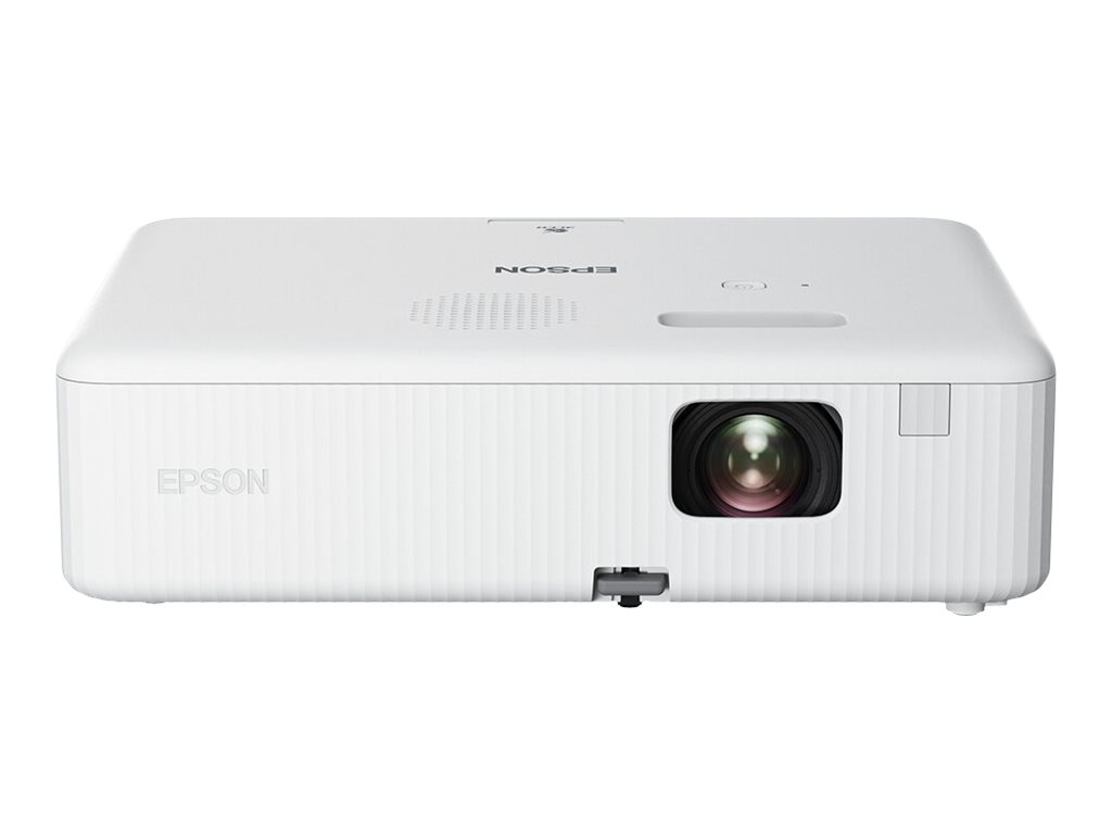 Проектор Epson CO-W01, WXGA, 1280x800, 3000lm, 3LCD, HDMI, бялна ниска цена с бърза доставка - BestPC.BG