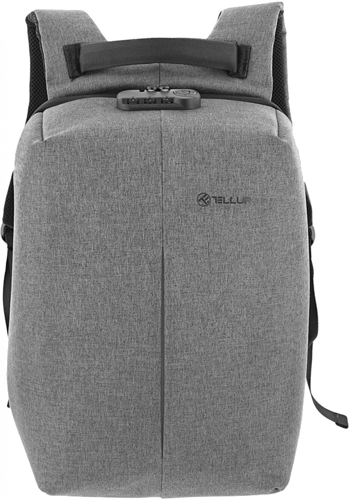 Tellur V2 15.6" раница за лаптоп, USB-A, функция "против кражба", сивана ниска цена с бърза доставка - BestPC.BG