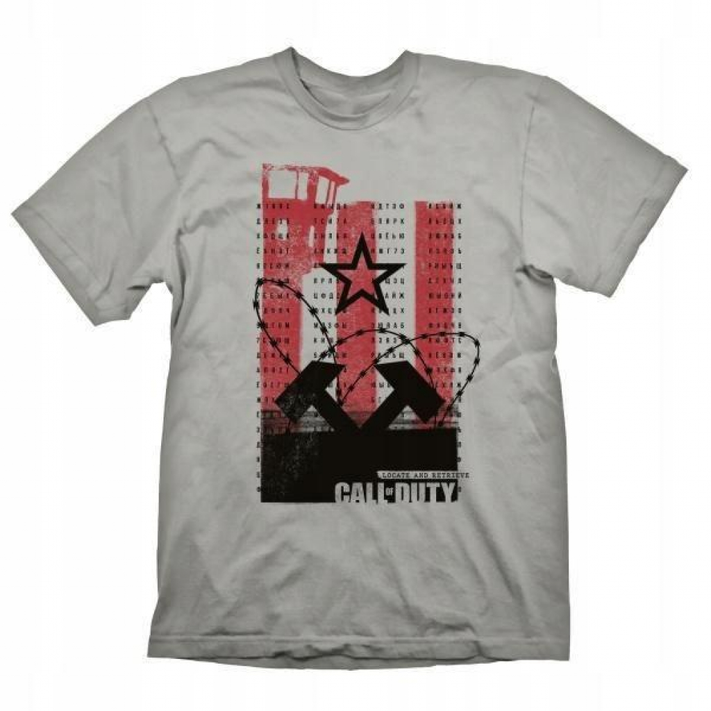 Продукт Тениска Call of Duty: Cold War T-Shirt "Guard Tower" Light Grey - Size Mна ниска цена с бърза доставка - BestPC.BG