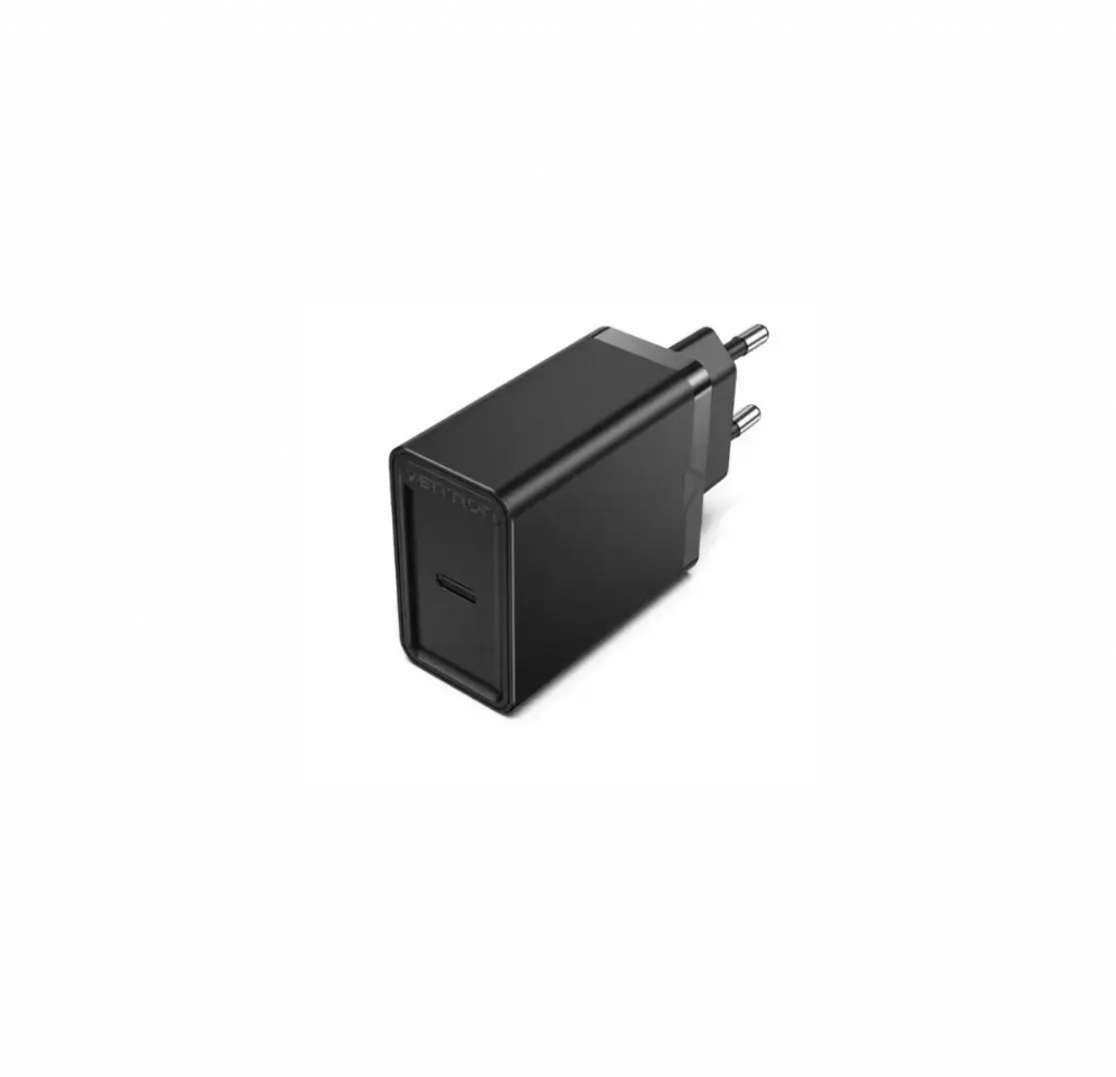 Принадлежност за смартфон Vention бързо зарядно Fast Charger Wall - QC4.0, PD3.0 Type-C, 30W Black - FAIB0на ниска цена с бърза доставка - BestPC.BG