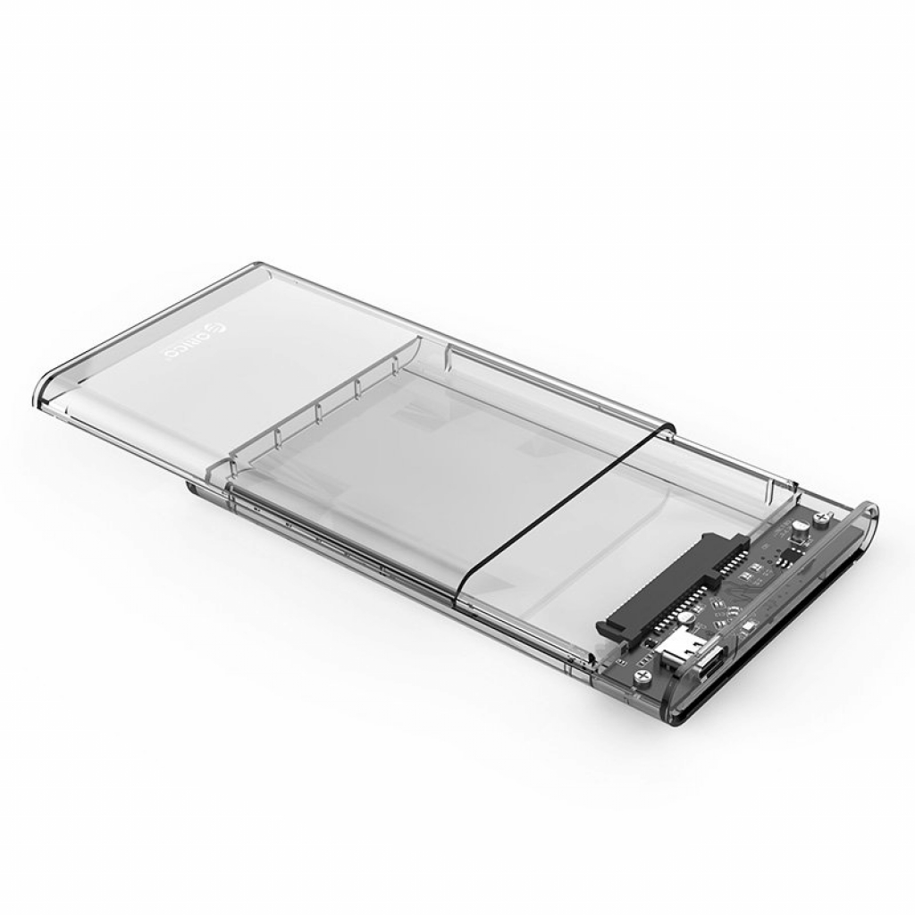 Кутия/Чекмедже за HDD Orico външна кутия за диск Storage - Case - 2.5 inch 10Gbps Type-C Transparentна ниска цена с бърза доставка - BestPC.BG