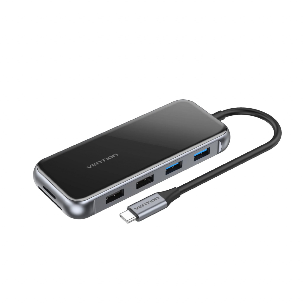 Докинг станция Vention Type-C Docking Station 3.0 87W - HDMI, Type-C x 1, USB3.0 x USB 2.0 x 2, LANна ниска цена с бърза доставка - BestPC.BG