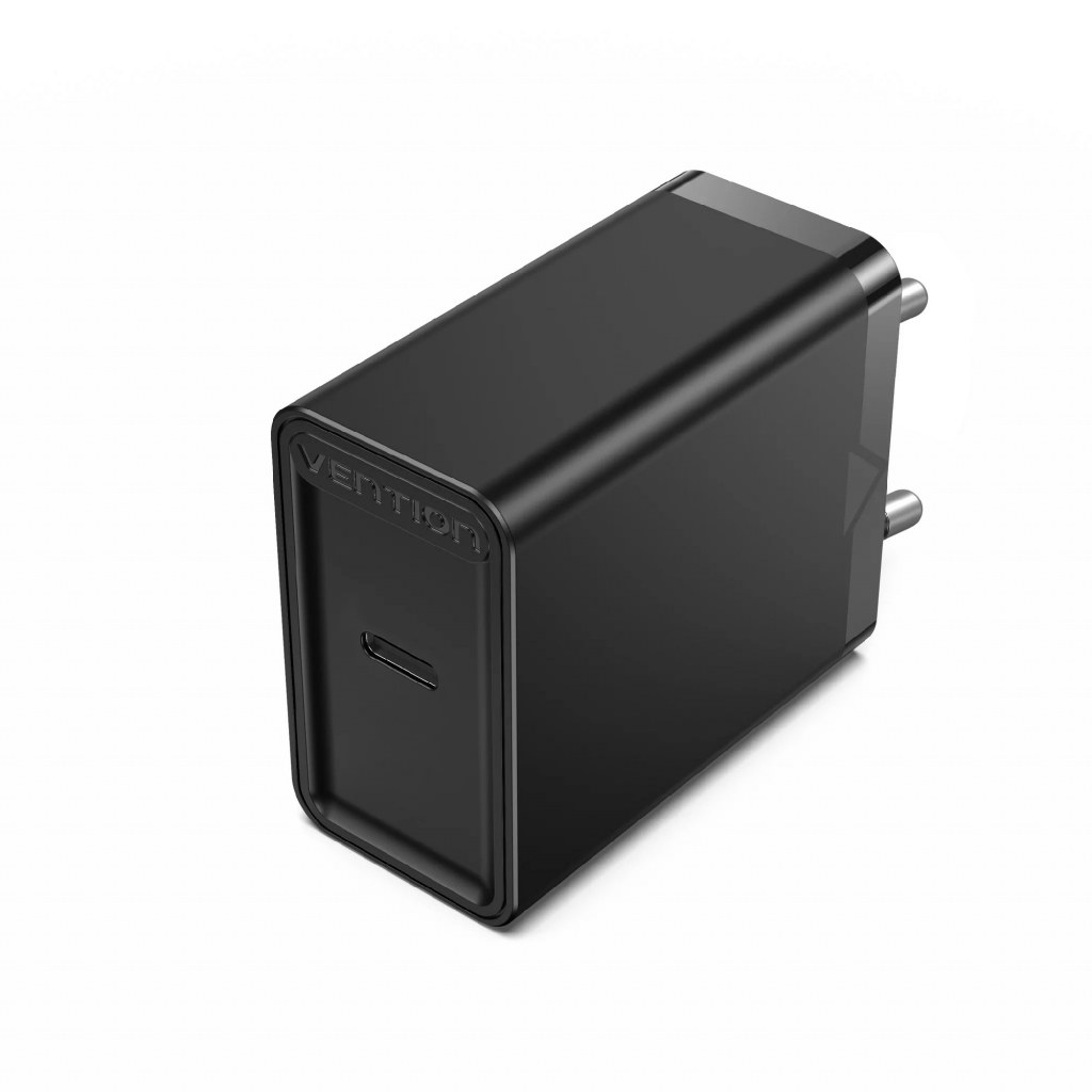 Принадлежност за смартфон Vention бързо зарядно Fast Charger Wall - QC4.0, PD3.0 Type-C, 20W Black - FADB0на ниска цена с бърза доставка - BestPC.BG