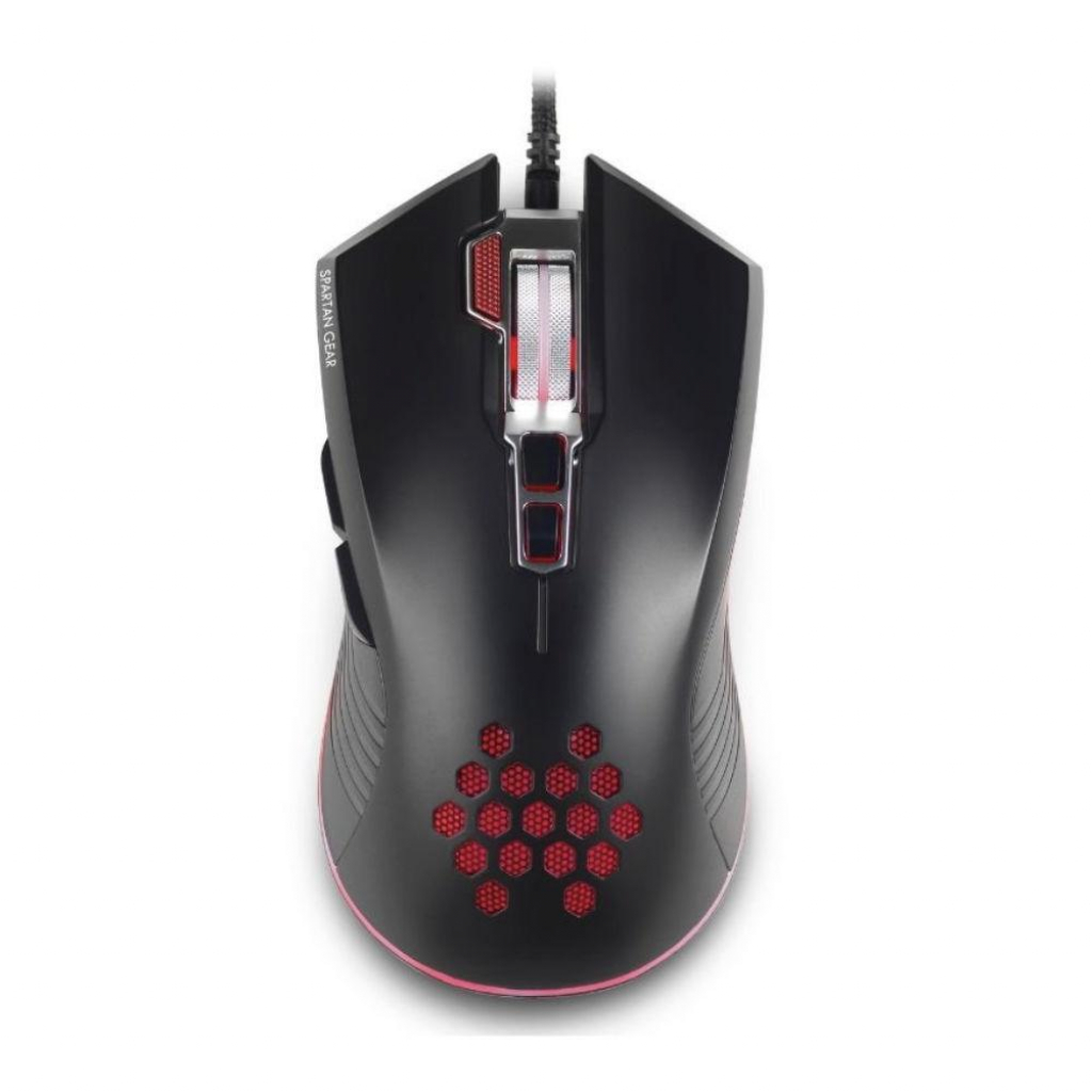 Геймърска мишка Spartan Gear Titan 2, черенна ниска цена с бърза доставка - BestPC.BG