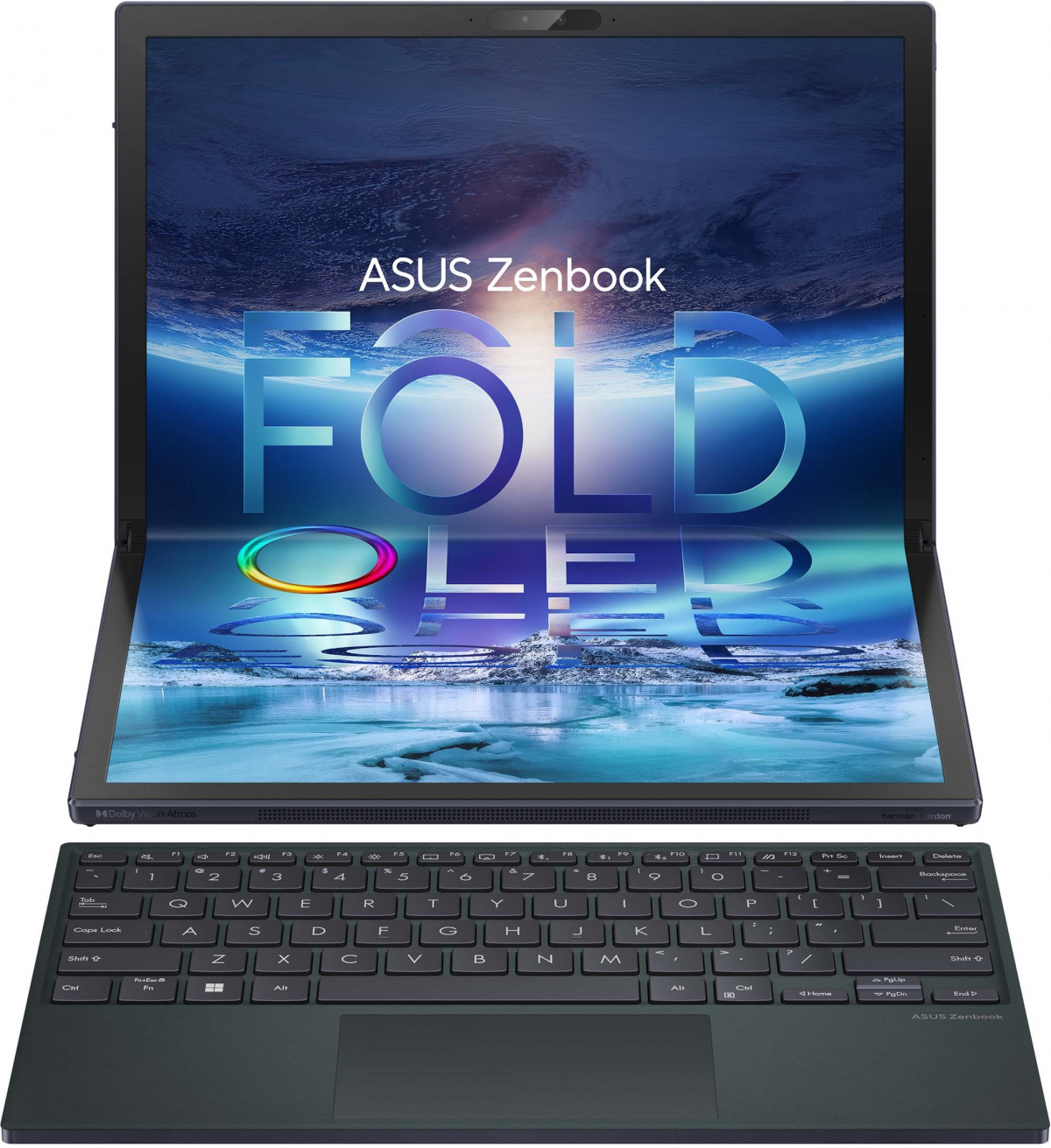 Лаптоп Asus Zenbook 17 Fold, Core i7-1250U, 16GB LPDDR5, 1TB SSD NVMe, Iris Xe Graphics, 17.3"на ниска цена с бърза доставка