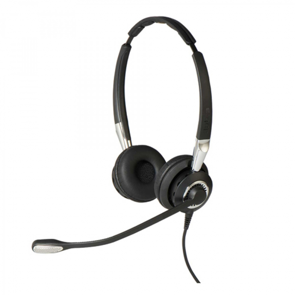 Jabra BIZ 2400 II стерео слушалки с микрофон, NC, QD, чернина ниска цена с бърза доставка - BestPC.BG