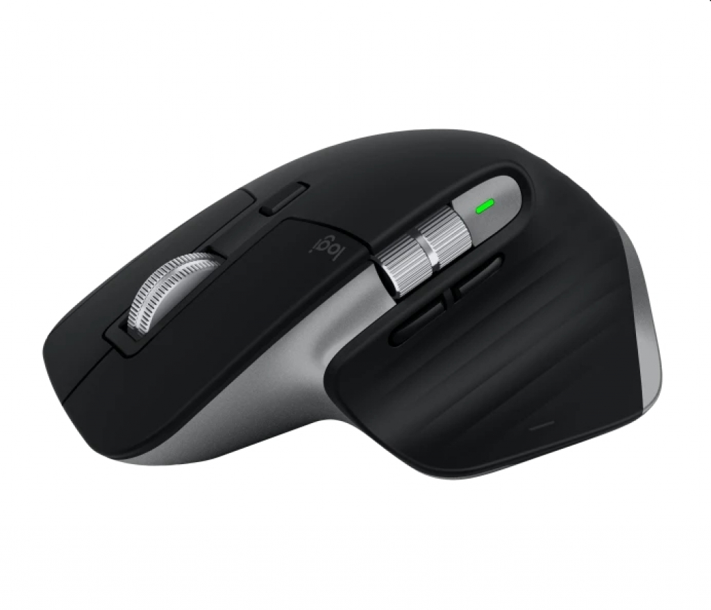 Мишка Геймърска Logitech MX Master 3S For Mac Performance Wireless Mouse - SPACE GREY - EMEAна ниска цена с бърза доставка - BestPC.BG