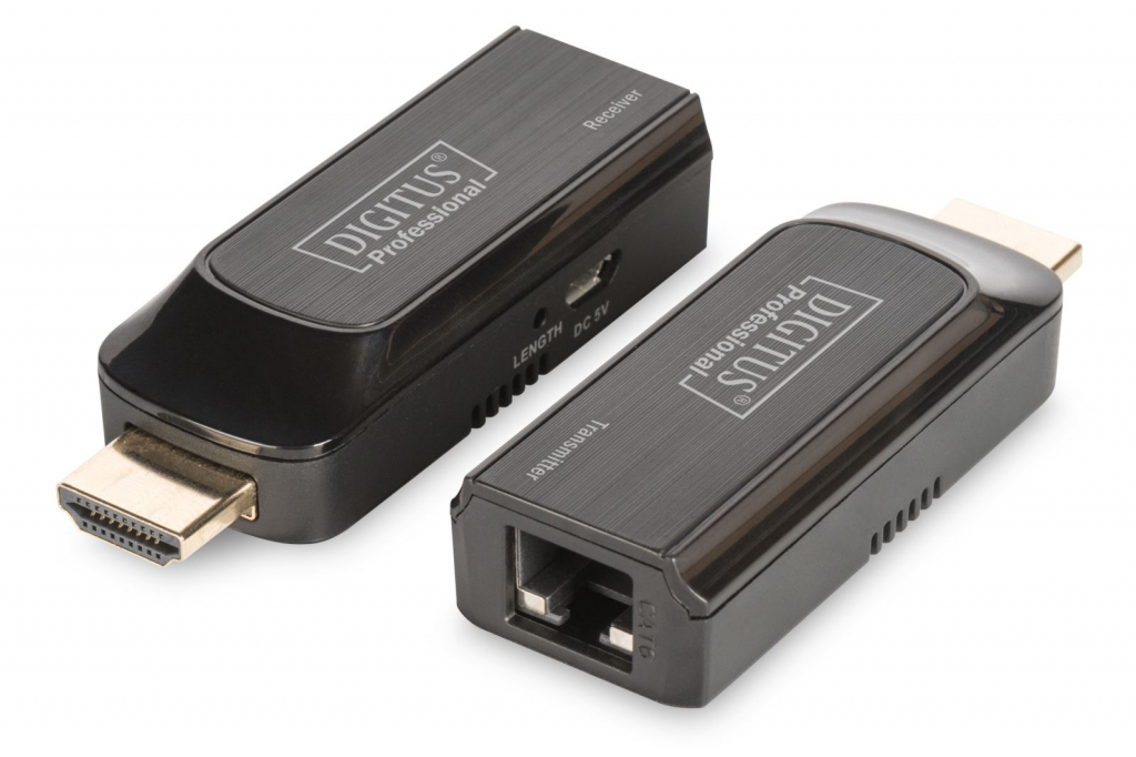 Мрежов аксесоар Digitus DS-55203, HDMI екстендър Full HD, 1080p, Cat6-6A-7, 50мна ниска цена с бърза доставка - BestPC.BG