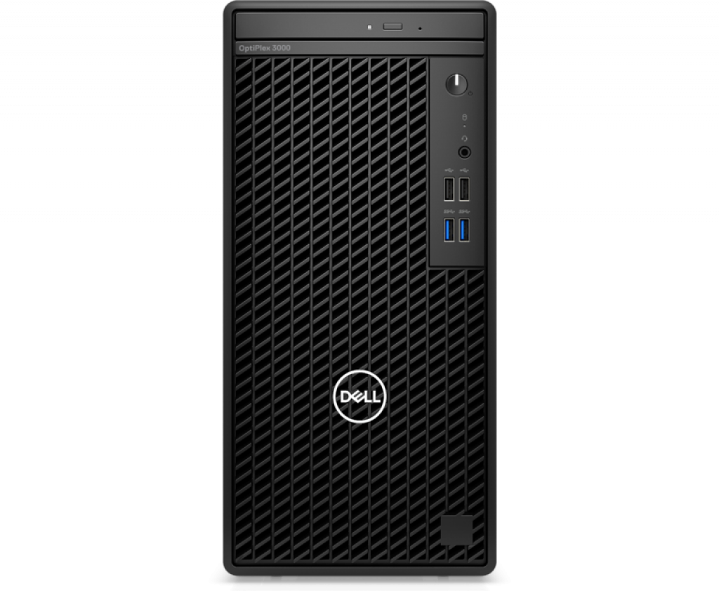 Компютър Dell OptiPlex 3000 MT, Intel Core i3-12100 (4 Cores, 12MB, 8T, 3.3GHz to 4.3GHzна ниска цена с бърза доставка