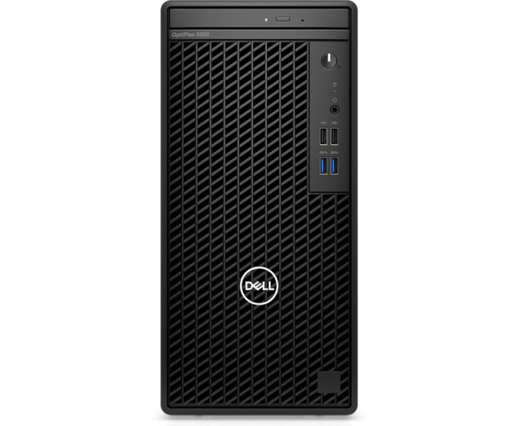 Компютър Dell OptiPlex 3000 MT, Intel Core i3-12100 (4 Cores, 12MB, 8T, 3.3GHz to 4.3GHzна ниска цена с бърза доставка - BestPC.BG
