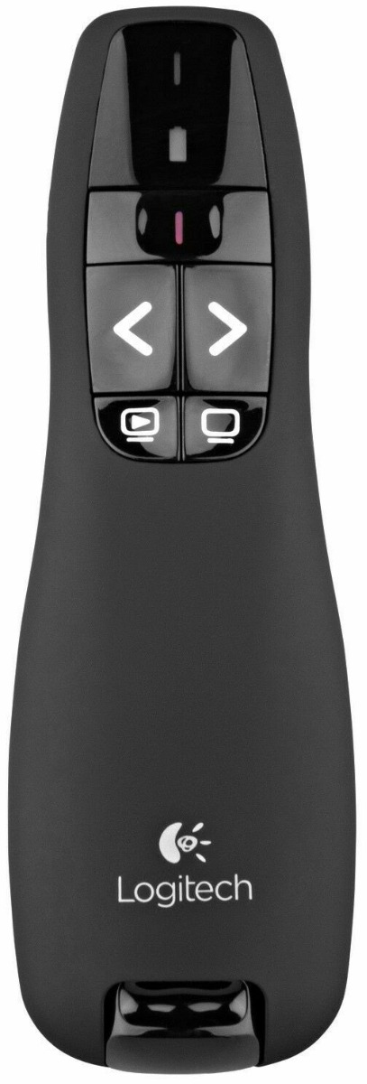 Принадлежност за проектор Безжичен презентер Logitech R400 Wireless Laser Presenter, USB приемателна ниска цена с бърза доставка - BestPC.BG