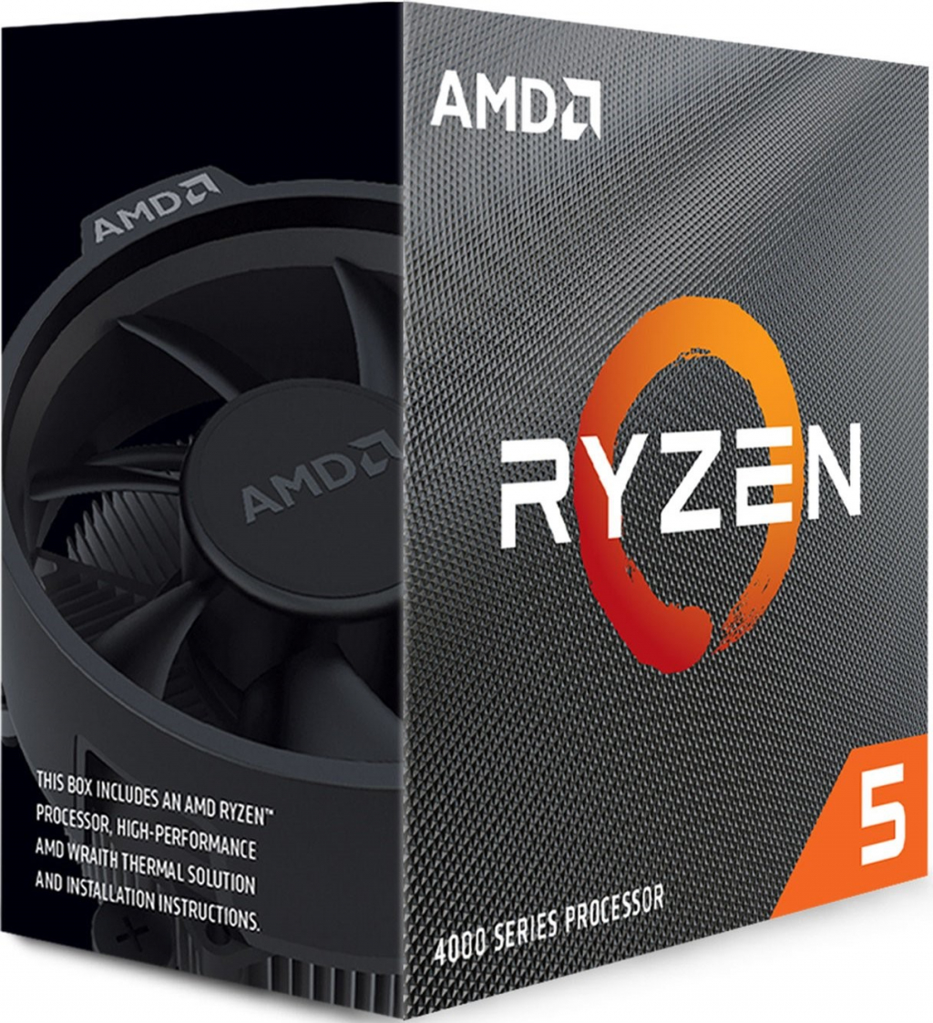 Процесор AMD Ryzen 5 4600G 6C-12T (3.7GHz - 4.2GHz Boost, 11MB, 65W, AM4)на ниска цена с бърза доставка