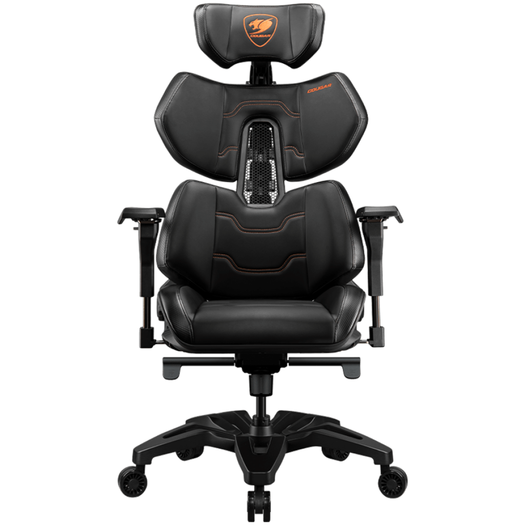 Геймърски стол COUGAR TERMINATOR, Gaming Chair, Lumbar Support design, Ventilatedна ниска цена с бърза доставка - BestPC.BG