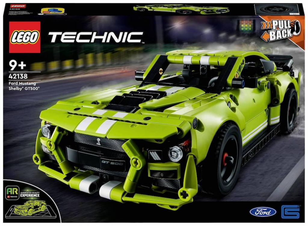 LEGO Technic - Ford Mustang Shelby GT500 - 42138на ниска цена с бърза доставка - BestPC.BG