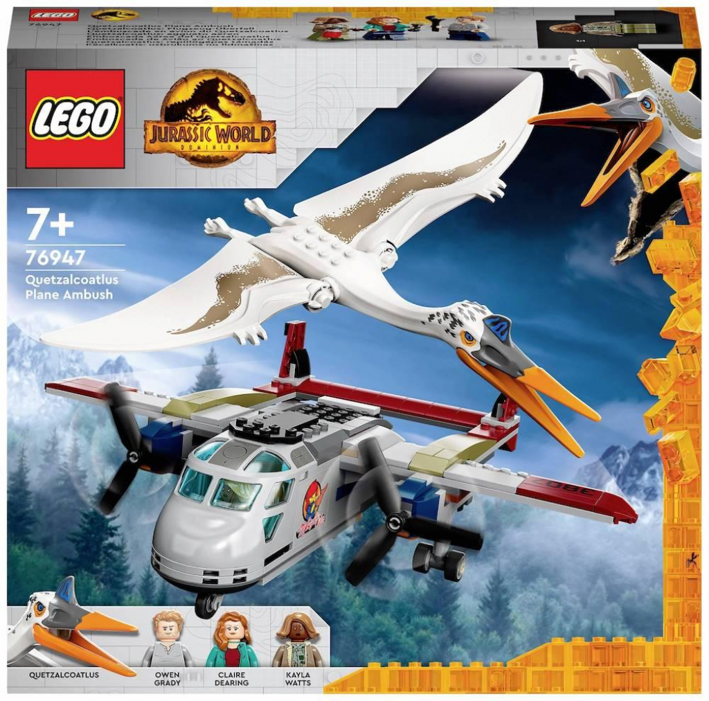 Продукт LEGO Jurassic World - Quetzalcoatlus Plane Ambush - 76947на ниска цена с бърза доставка