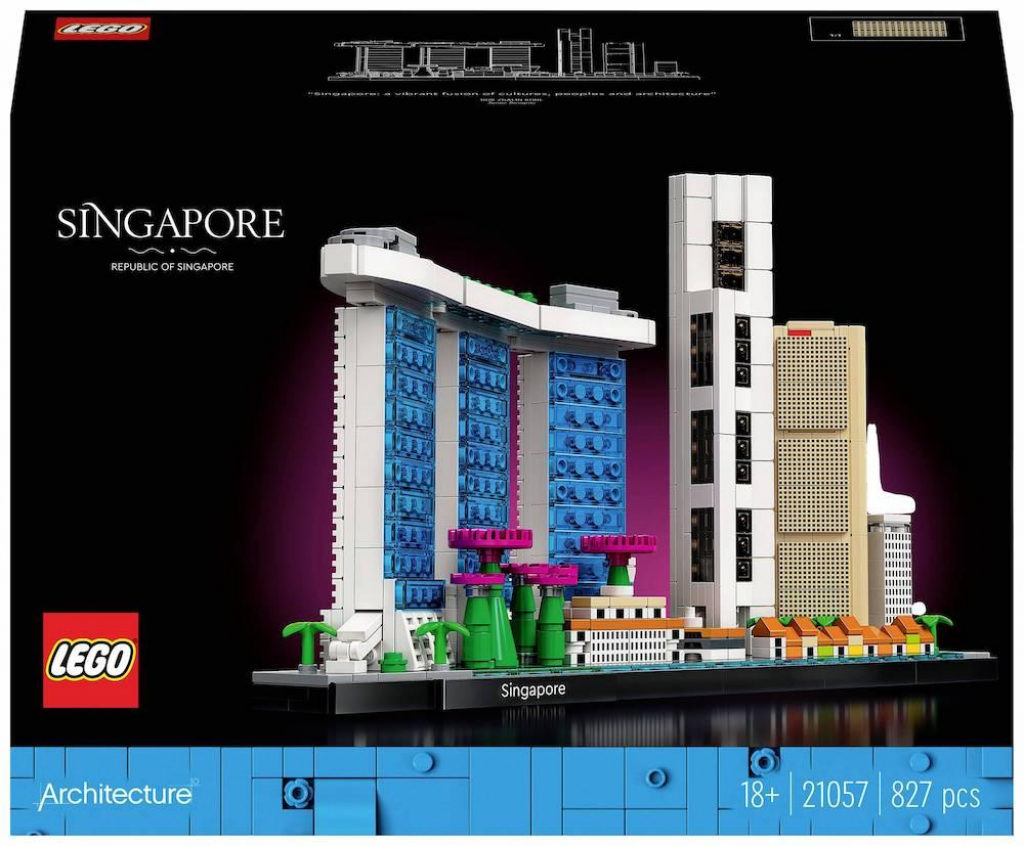 Продукт LEGO Architecture - Singapore - 21057на ниска цена с бърза доставка