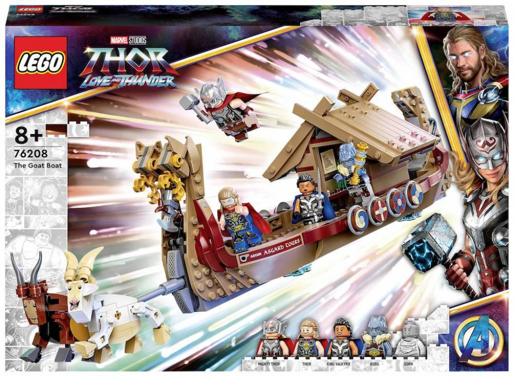 Продукт LEGO Super Heroes - Marvel The Goat Boat - 76208на ниска цена с бърза доставка