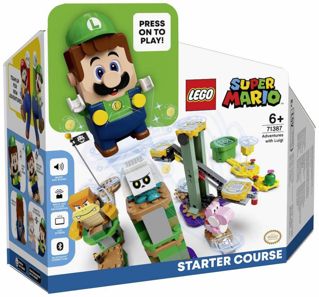 Продукт LEGO Super Mario - Adventures with Luigi Starter Course - 71387на ниска цена с бърза доставка