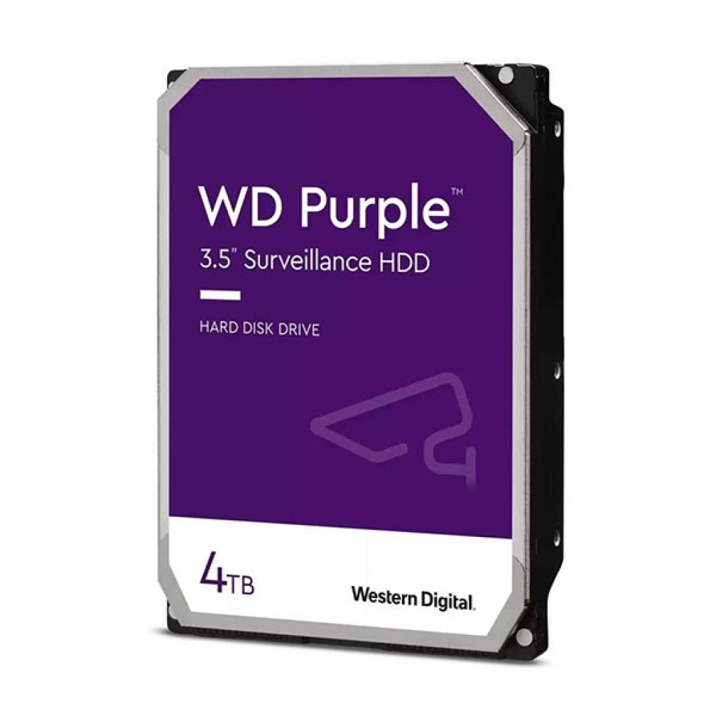 HDD за DVR-видеонаблюдение HDD 4TB Western Digital Purple, WD42PURZ, 256MB,
SATA3на ниска цена с бърза доставка