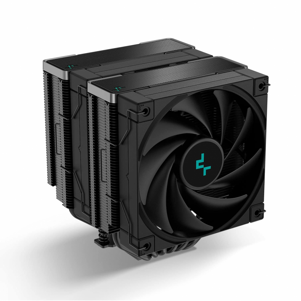 DeepCool охладител CPU Cooler AK620 Zero Dark - Dual-Tower - LGA1700-AM5на ниска цена с бърза доставка - BestPC.BG