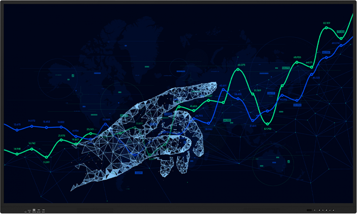 Интерактивна дъска/дисплей Prestigio Solutions MultiBoard 86" Light Series, 3840x2160, Android 8.0на ниска цена с бърза доставка - BestPC.BG