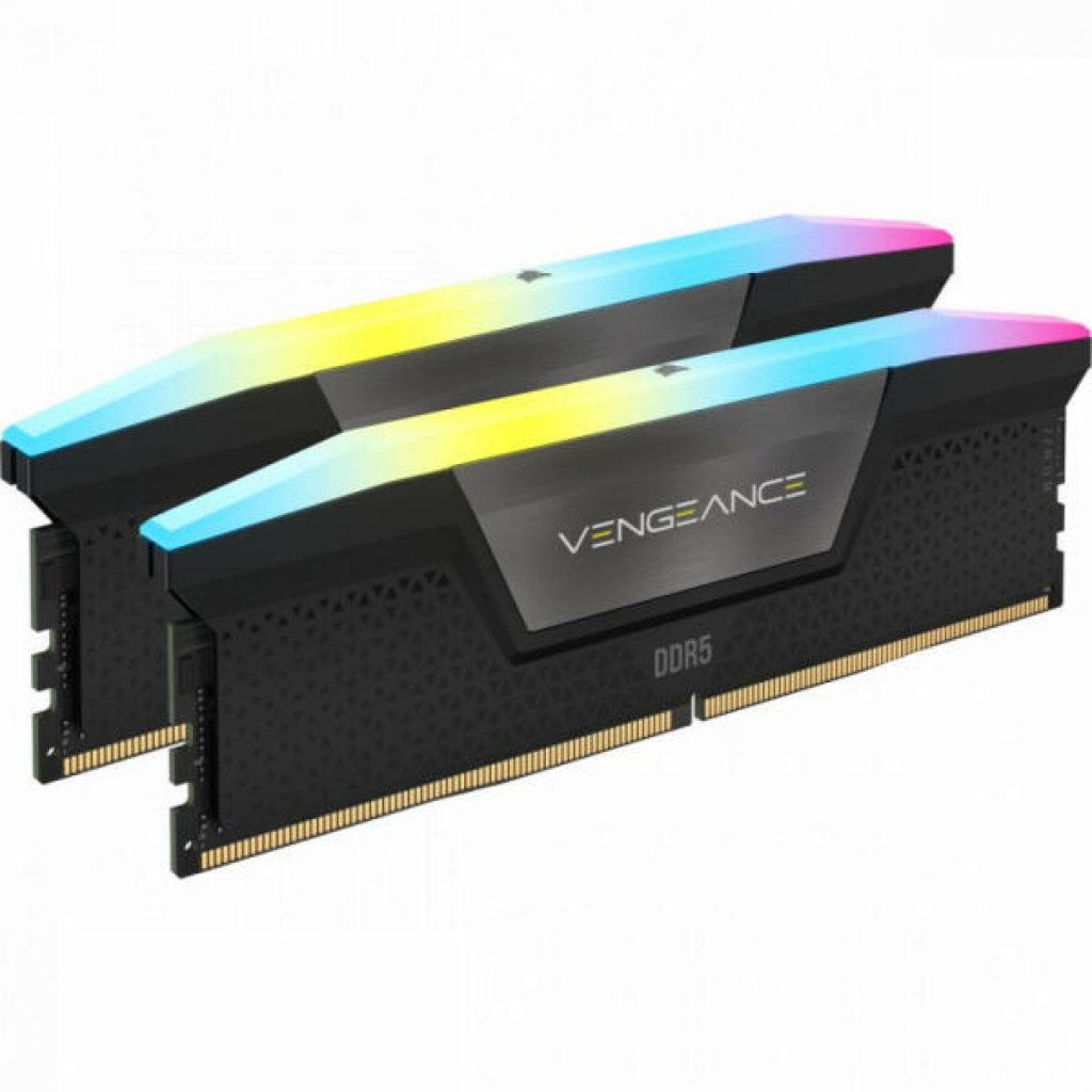 Памет Corsair VENGEANCE RGB 32GB 2x16GB DDR5 6000MHz DIMM Unbufferedна ниска цена с бърза доставка - BestPC.BG
