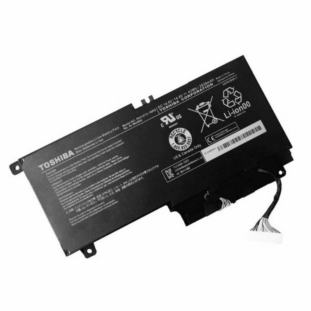 PA5107U батерия за лаптоп Toshiba, 4 клетки, 14.4V, 43Whна ниска цена с бърза доставка - BestPC.BG