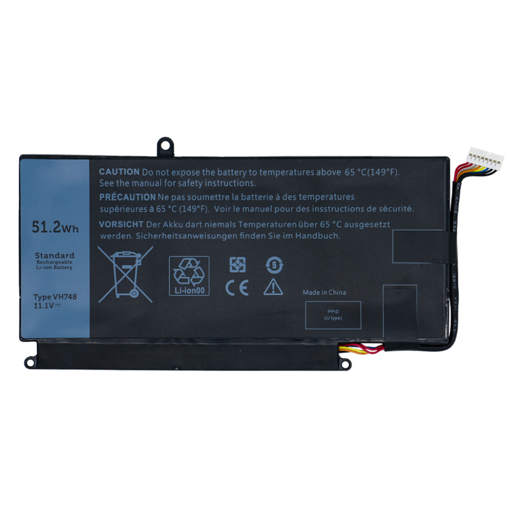 VH748 батерия за лаптоп Dell, 6 клетки, 11.1V, 51Whна ниска цена с бърза доставка - BestPC.BG