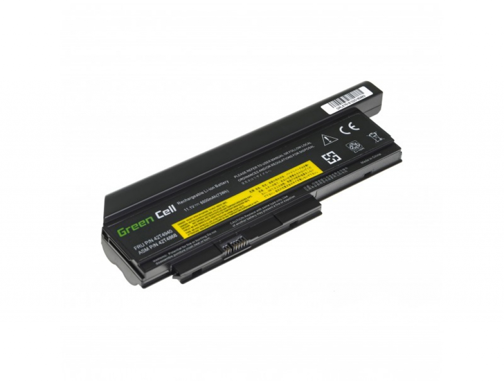 42T4899 батерия за лаптоп Lenovo, 9 клетки, 10.8V, 6600mAhна ниска цена с бърза доставка - BestPC.BG