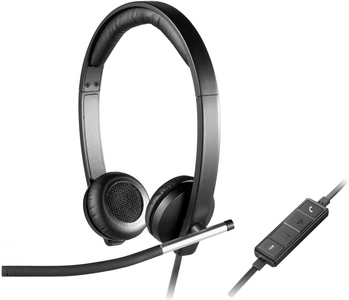 Слушалки с микрофон Logitech H650eна ниска цена с бърза доставка - BestPC.BG