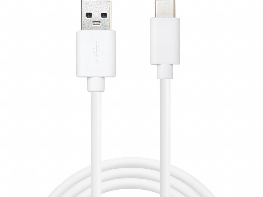 SANDBERG SNB-136-15 :: Кабел USB-C - USB-A 2.0, 1.0 мна ниска цена с бърза доставка - BestPC.BG