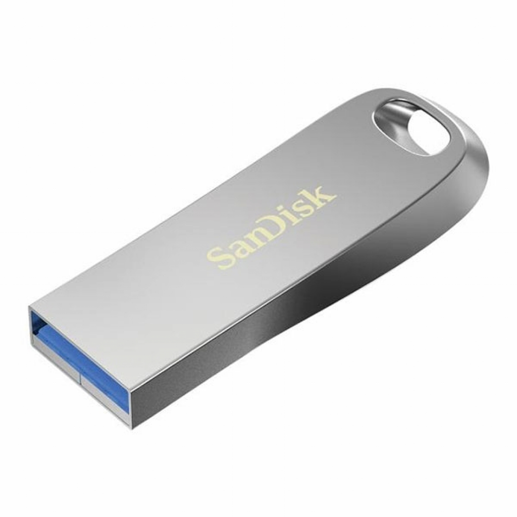 SanDisk Ultra Luxe, 64GB, USB 3.1, Сребристна ниска цена с бърза доставка - BestPC.BG